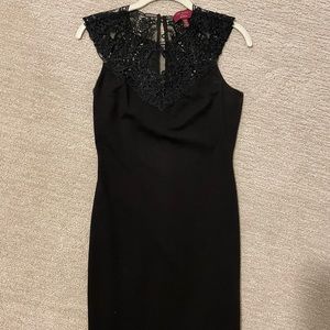 Ted Baker black mini dress size 0